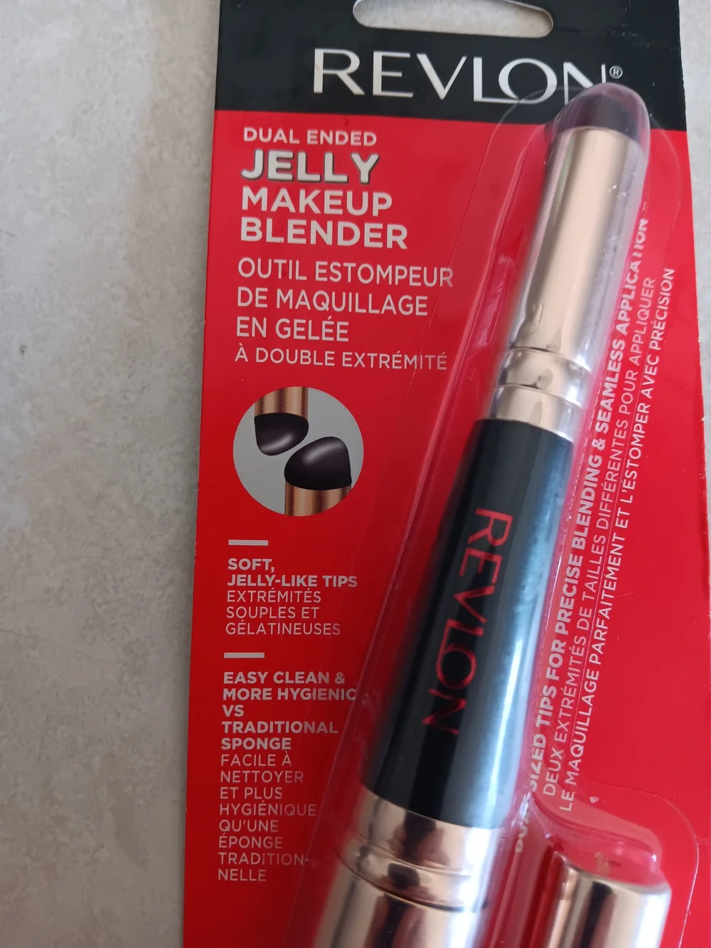 Revlon Dual-Ended Jelly Makeup Blender - Black & Gold